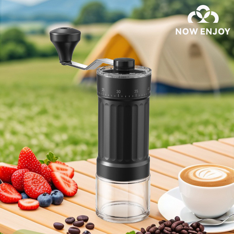 Burr Hand Grinder - Теперь наслаждайтесь ручной кофемолкой с 40
