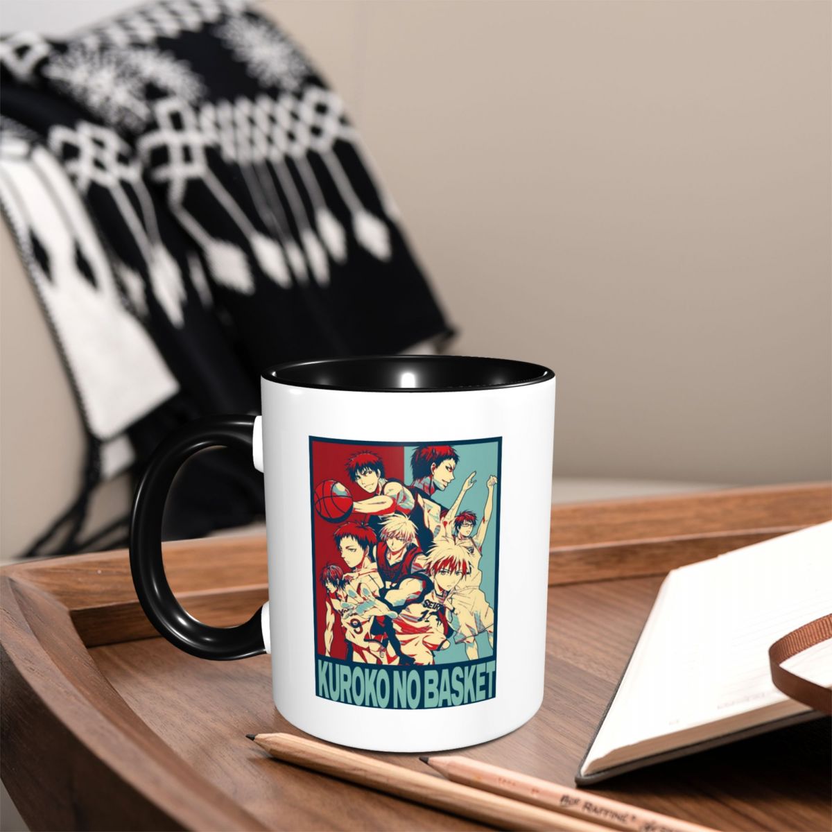 Coffee Tea Gift Basket - Керамическая кружка «Баскетбол Куроко» (аниме), забавная