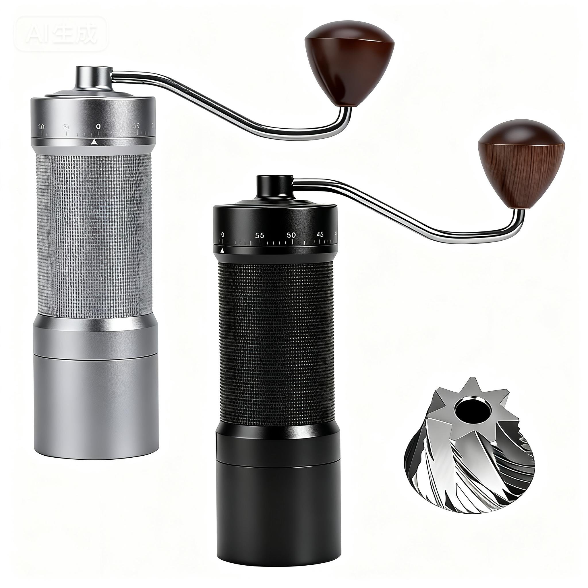 Burr Hand Grinder - Магнитная ручная кофемолка с 60 уровнями