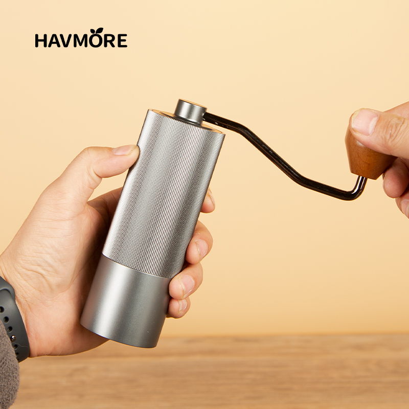 Burr Hand Grinder - Ручная кофемолка из нержавеющей стали 304,