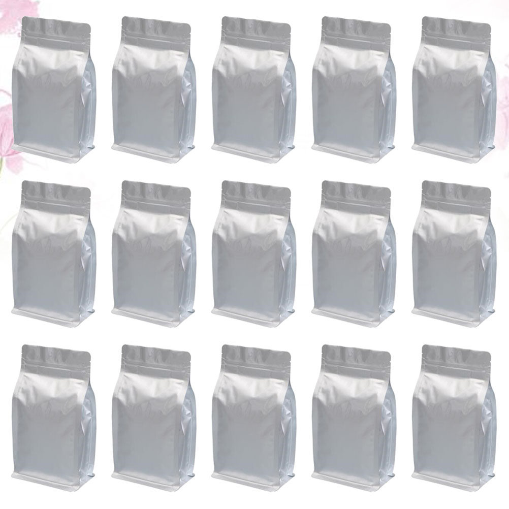 Coffee Tea Beans - 20 шт. самозакрывающиеся пакеты-стойки 24x14x6 см,
