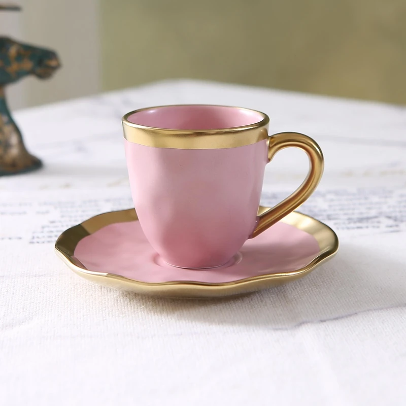 Coffee Tea Games - Итальянская цветная глазурованная керамическая маленькая кофейная