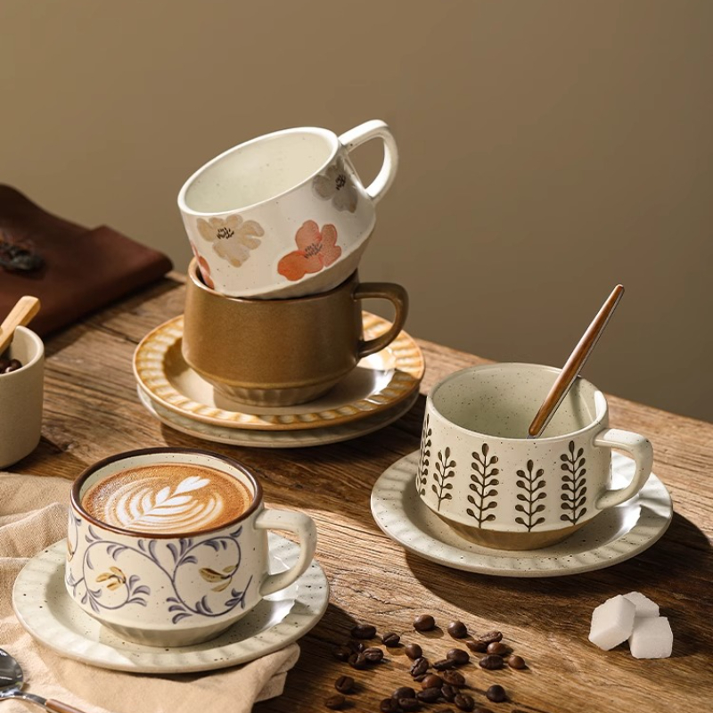 Керамическая чашка в стиле рет – обзор и цена Coffee Tea Games