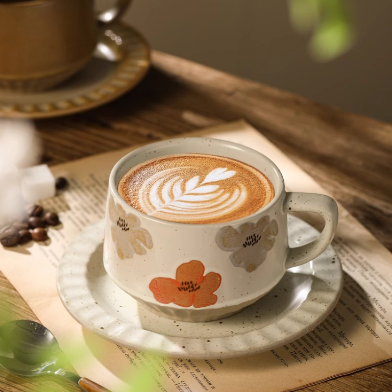 Керамическая чашка в стиле рет – обзор и цена Coffee Tea Games